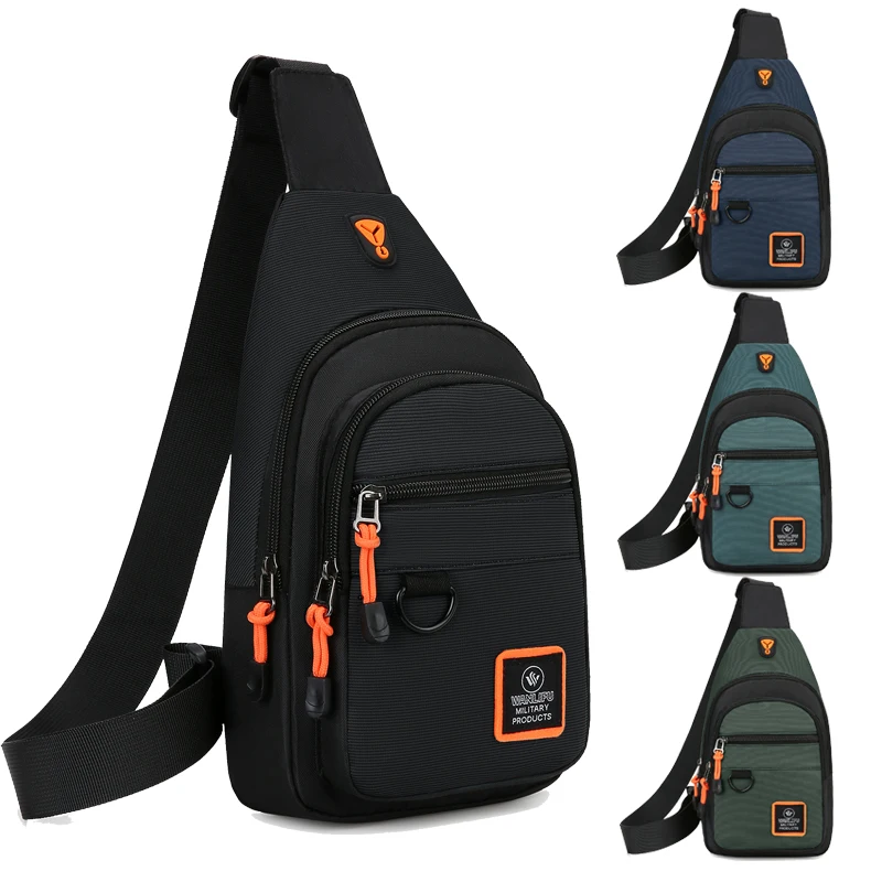 Cycling Commute Backpack - Nova bolsa de peito masculina, bolsa