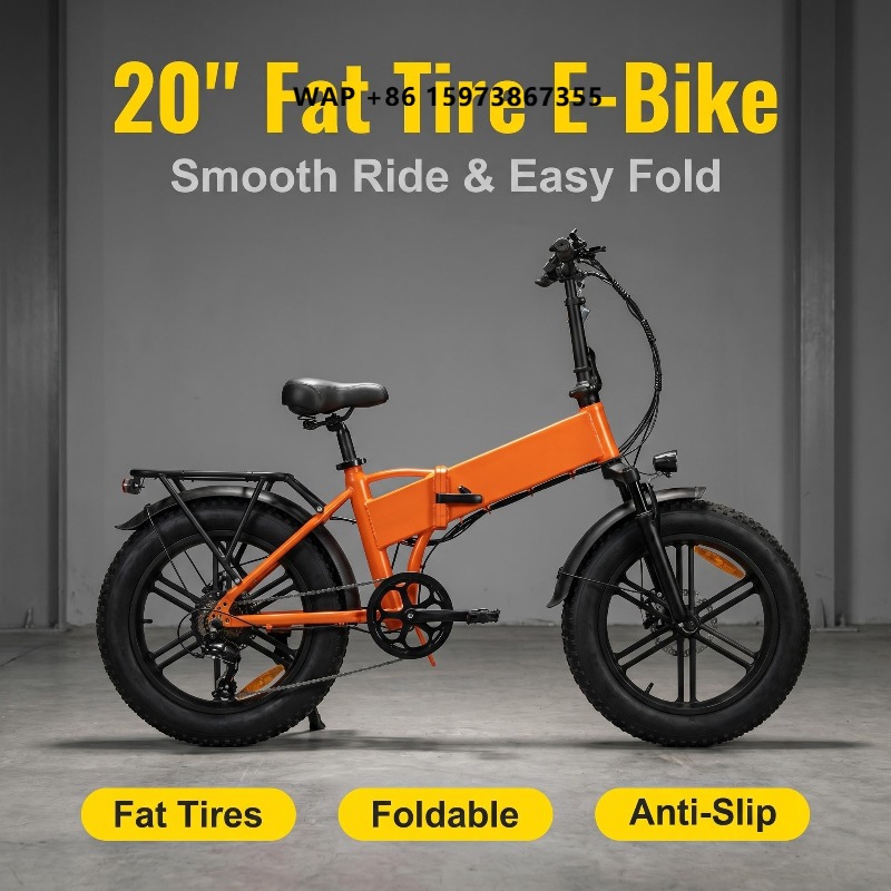 Cycling Commuter - Bicicleta Elétrica Dobrável Portátil de 20