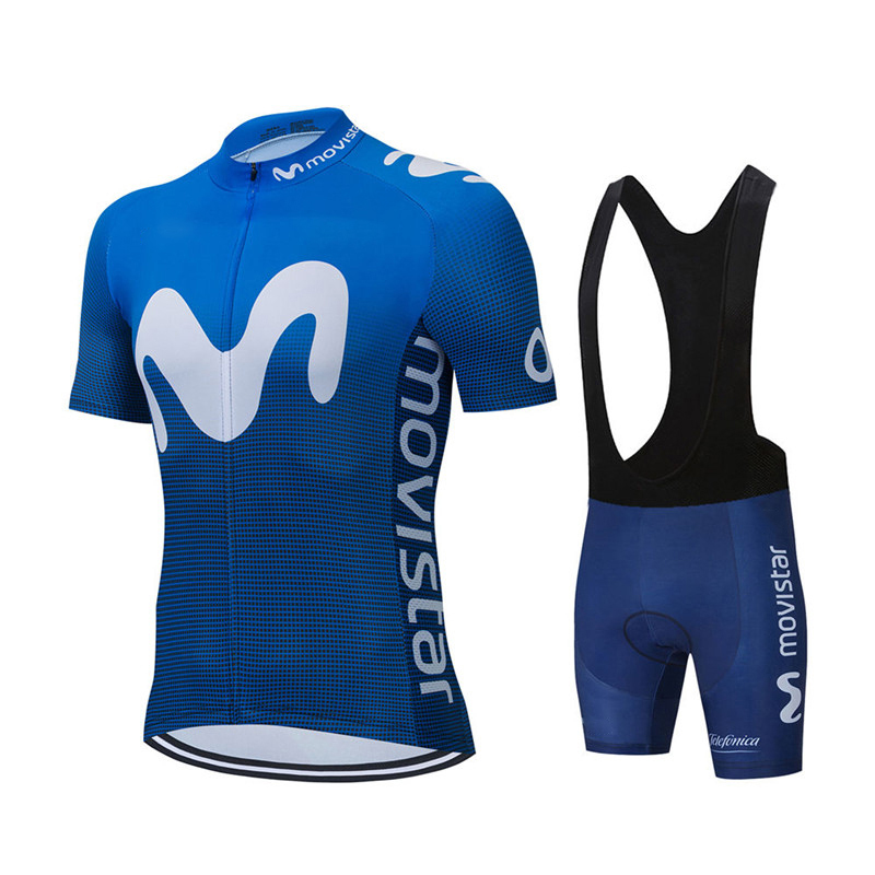 Cycling Commute Shorts - Novo verão movistar equipe conjuntos de