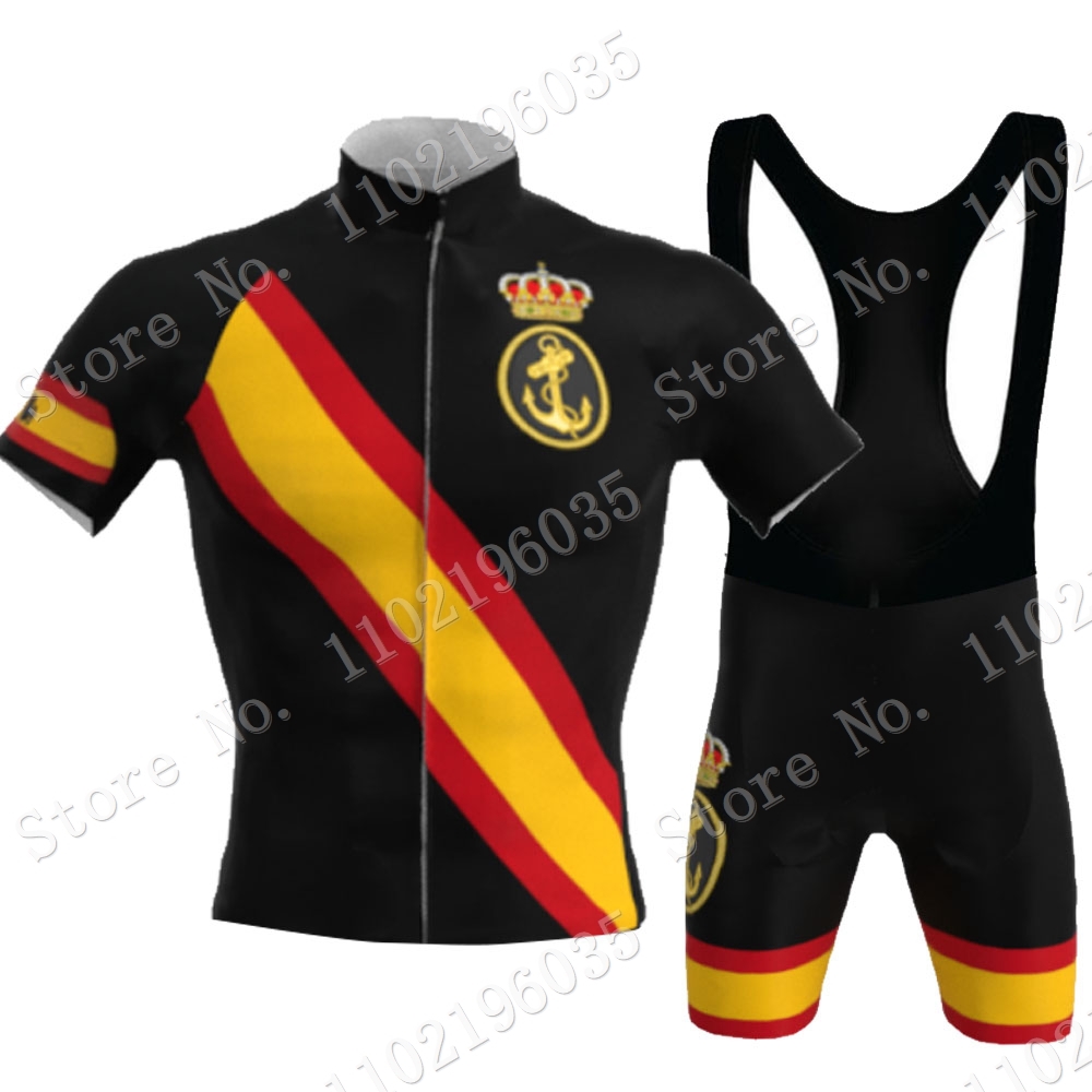 Cycling Commute Shorts - Espanhol Armada Espana Ciclismo Jersey Set,