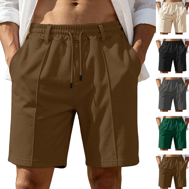Cycling Shorts For Commute - Shorts Casuais Masculinos de Cor Sólida