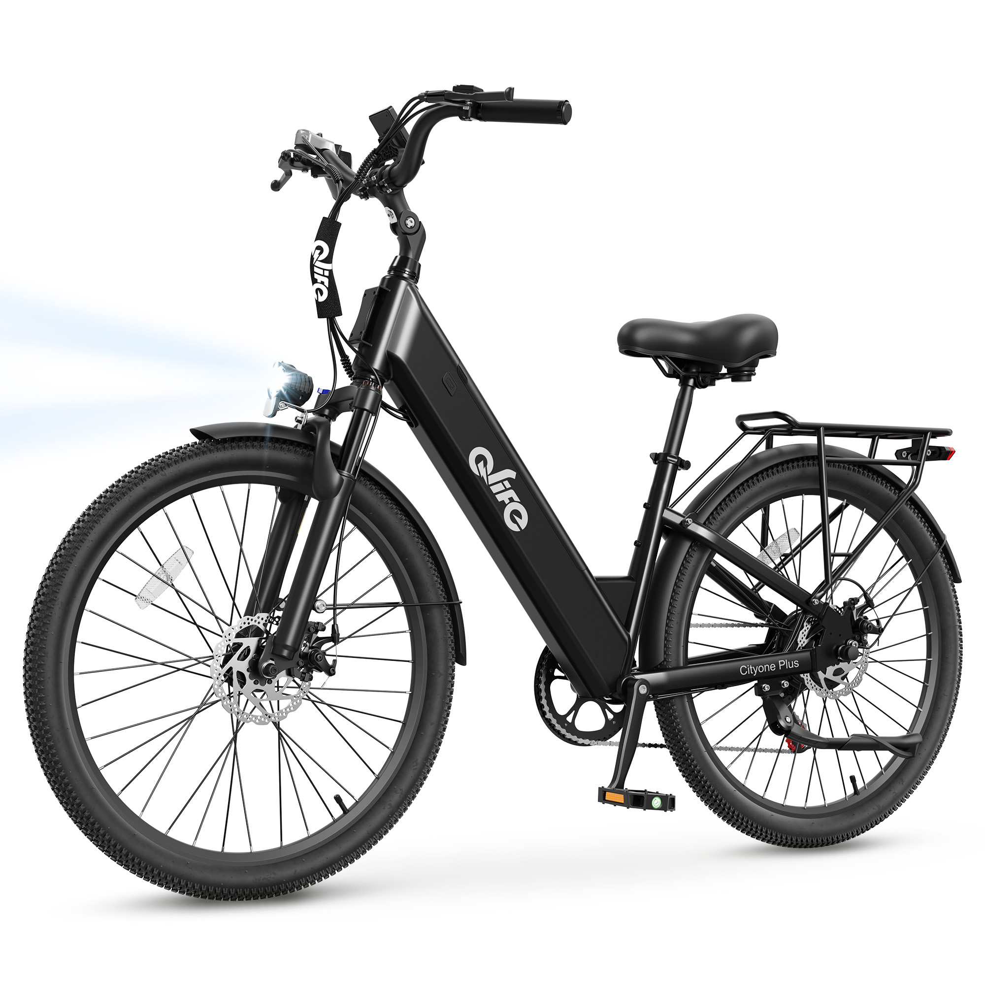 Commuting With Bike - Bicicleta Elétrica Qlife Cityone Plus St