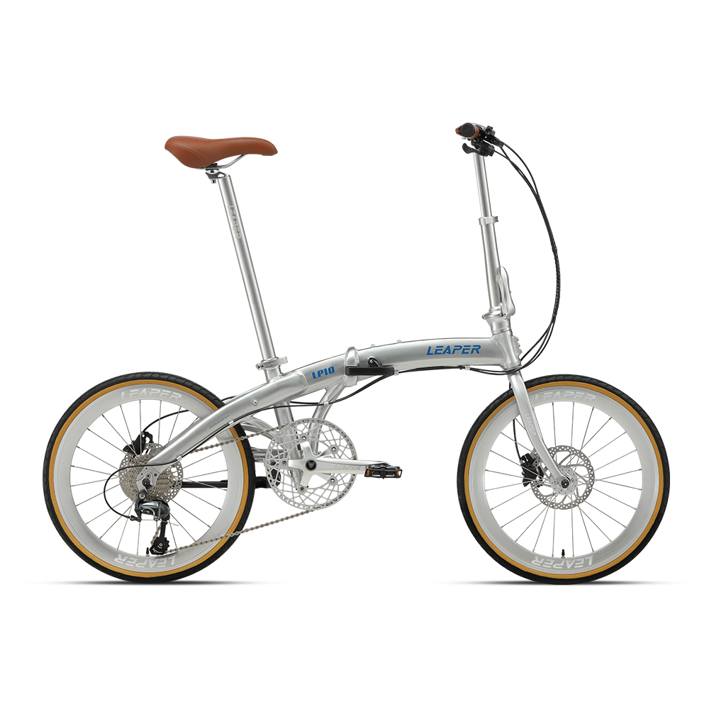 Commuting With Bike - Bicicleta Dobrável de Alumínio com Freios