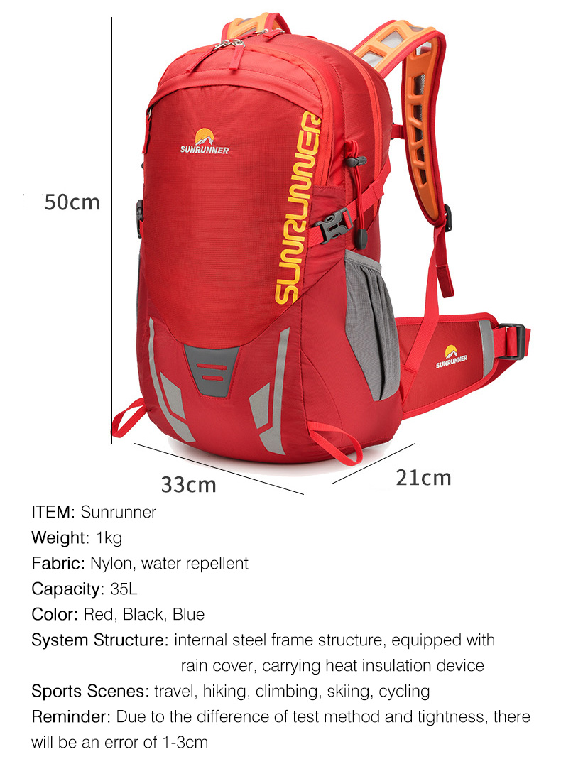 Mochila de caminhada 35l, gran - Cycling Commute Backpack avaliação e preço