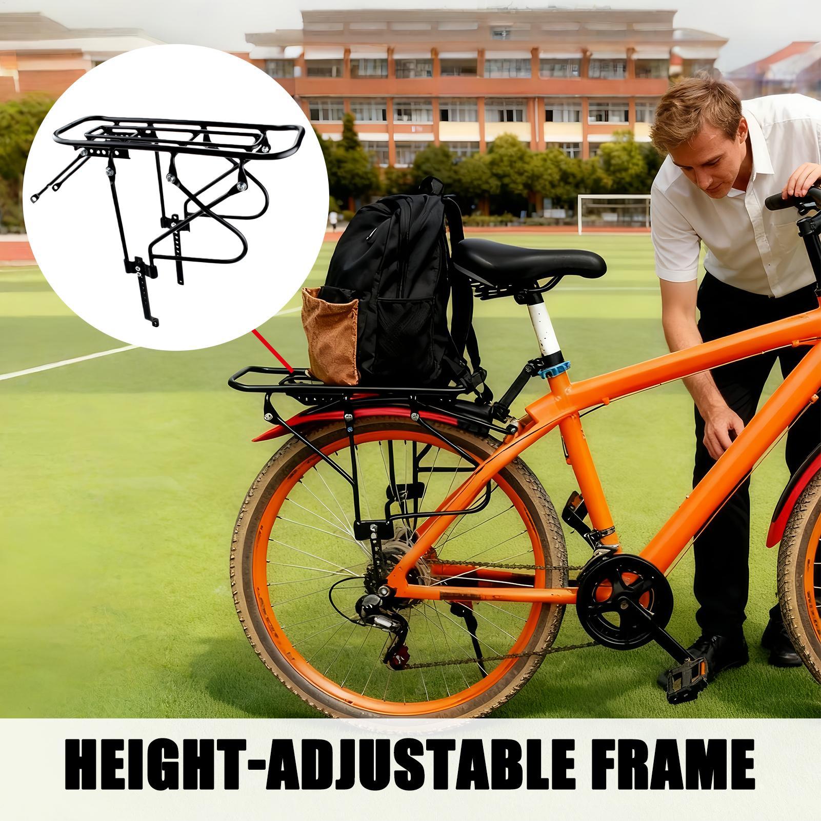 Rack de bicicleta traseiro com - Cycling For Commute avaliação e preço