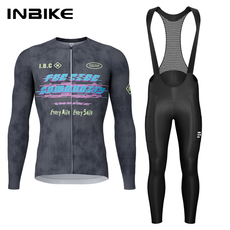 Inbike primavera outono conjun - Cycling Commuter Clothing avaliação e preço