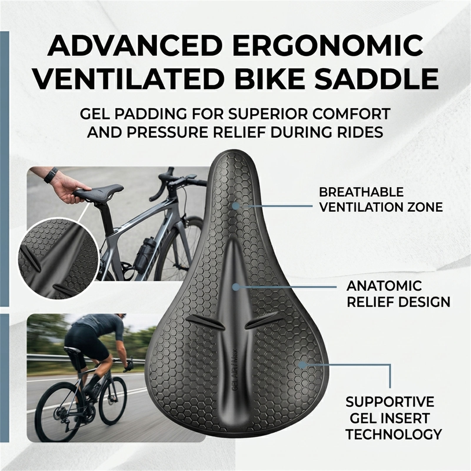Capa de silicone para assento  - Cycling For Commute avaliação e preço