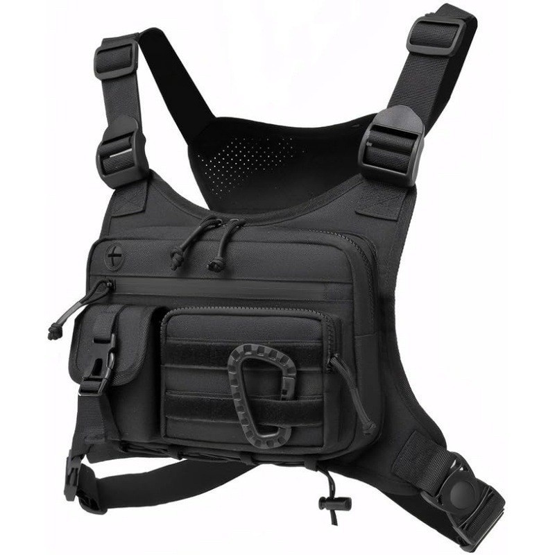 Saco de peito tático colete ma - Cycling Commuter Backpack Waterproof avaliação e preço