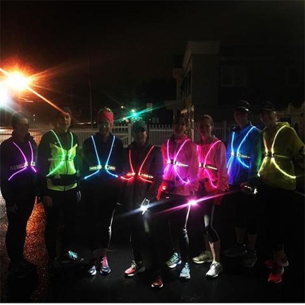 Colete de Segurança LED Reflet - Reflective Vest Cycling avaliação e preço