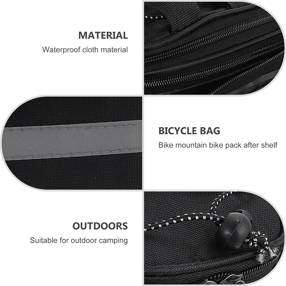 1 Peça Bolsa de Bagagem Trasei - Cycling Commute In Rain avaliação e preço