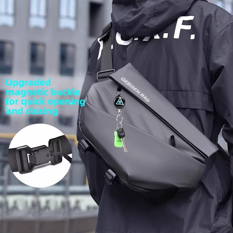 Bolsa transversal masculina co - Cycling Commuter Bag avaliação e preço